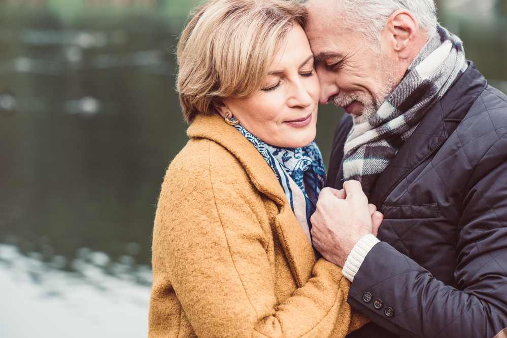 Happy Mature Couple Happy Mature Couple Embracing